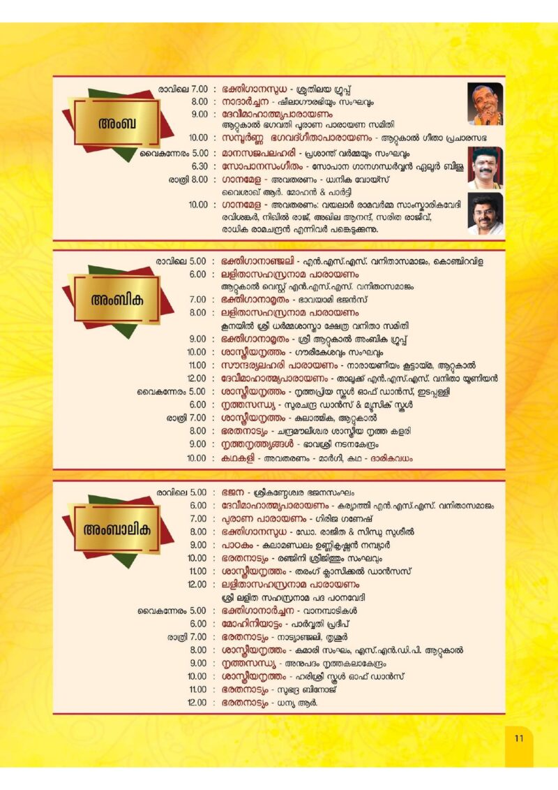 Attukal Ponkaala
Temples in Kerala
Famous temples in Kerala
Hindu Temples