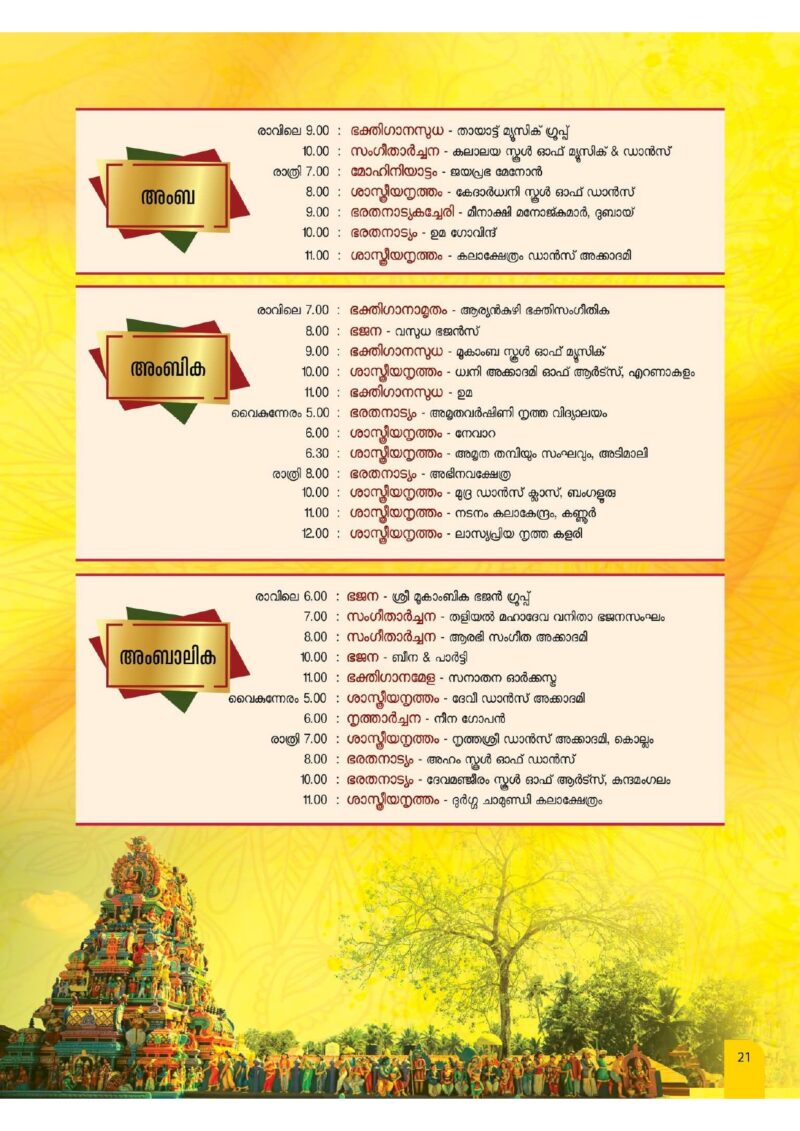 Attukal Ponkaala
Temples in Kerala
Famous temples in Kerala
Hindu Temples