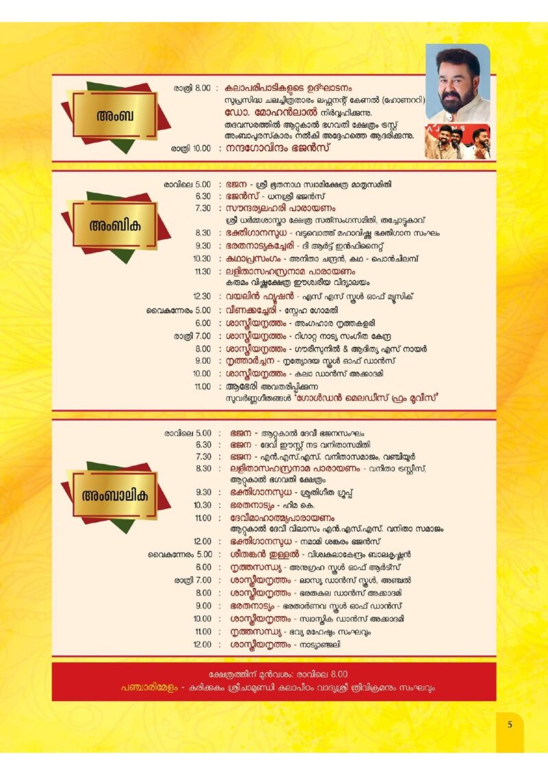 Attukal Ponkaala
Temples in Kerala
Famous temples in Kerala
Hindu Temples