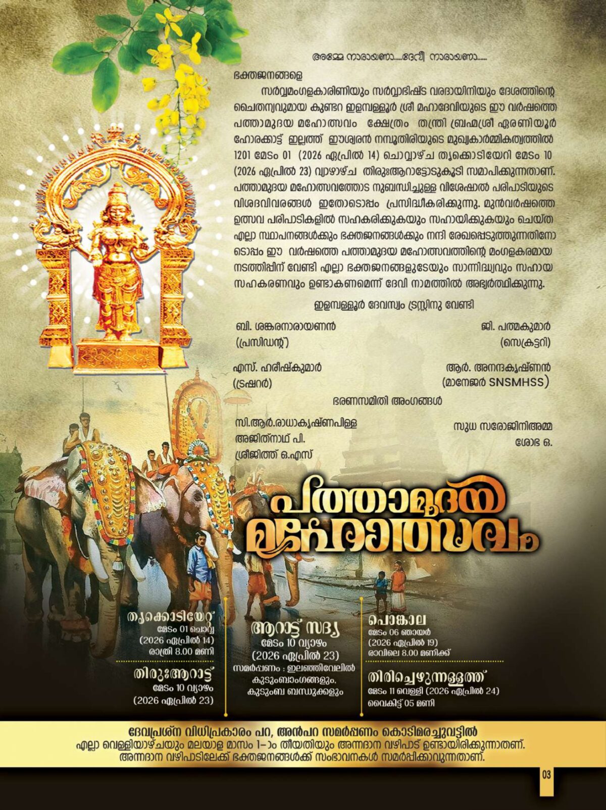Temples in Kerala, Famous Hindu Temples in Kerala, Hindu Temples