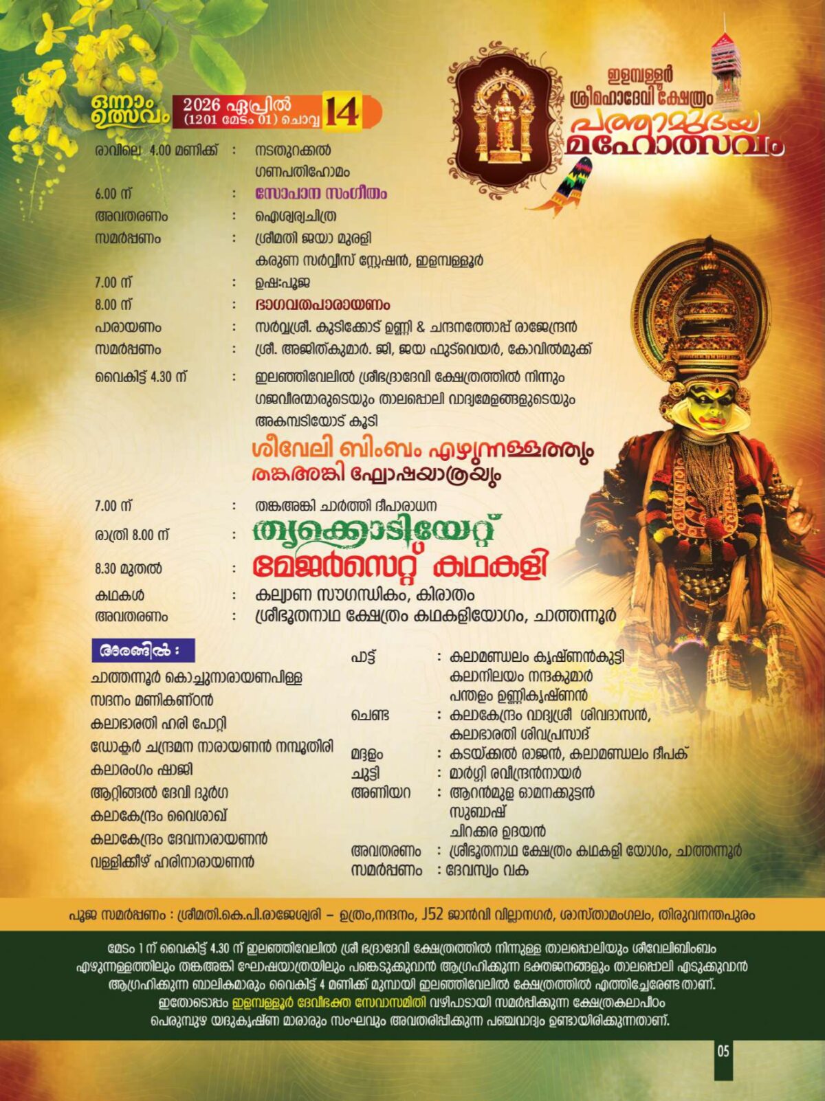 Temples in Kerala, Famous Hindu Temples in Kerala, Hindu Temples